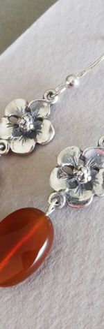 The Blooming Beauty - karneol i srebro