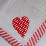Ręcznik z sercem - 