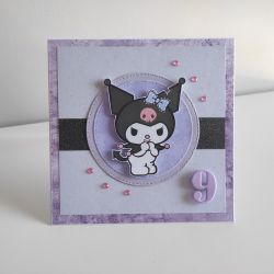 Kartka urodzinowa Kuromi