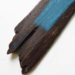 Anioł Akari, obraz malowany na starej desce drewnie handmade rękodzieło - 