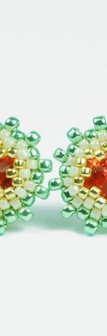 Kolczyki sztyfty / wkrętki Swarovski rivoli