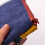 Portfel damski handmade RASPBERI unikatowy portfel no waste figi - 