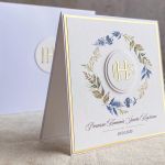 Kartka na komunię z ozdobną kopertą, 84b - Kartka na komunię z ozdobną kopertą