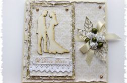 Romantyczna kartka na ślub