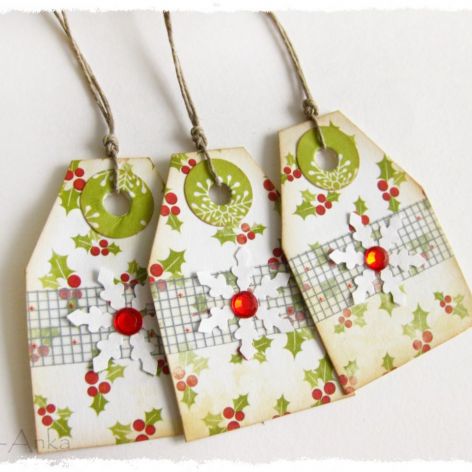 Karneciki - bileciki do prezentów (3szt.)