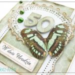 Kartka urodzinowa - 50 urodziny 2 - kartki okolicznościowe