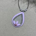 „SOPHIA” wisiorek z glinki polimerowej - „SOPHIA” wisiorek z glinki polimerowej