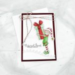 kartka świąteczna z elfem - 