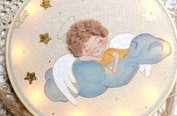 obrazek anioł stróż, pamiątka prezent chrzest
