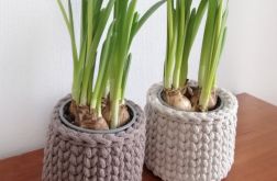 Kosz do przechowywania,koszyk ze sznurka bawełnianego 17x14cm.