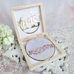 Pamiątka komunijna w drewnianym pudełku 611 - 