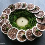 Zielona świeca wśród limonek i koralików - odsłona druga - 