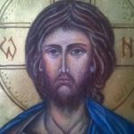 Ikona Chrystus Pantokrator - Pantokrator - zbliżenie