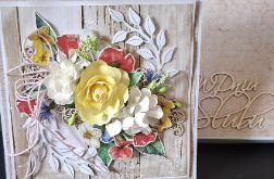 Karta ślubna w pudełku