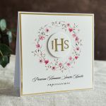 Ręcznie robione zaproszenia komunijne, 58B - Ręcznie robione zaproszenia komunijne