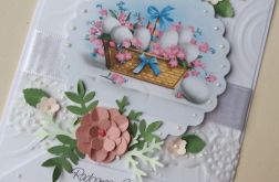 WIELKANOCNY KOSZYK ukwiecony