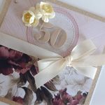 Kartka na urodziny 05 - Kartka ręcznie robiona na urodziny  kwiaty