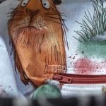 Szary workoplecak XL we wzory - 