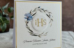 Ręcznie robione zaproszenia komunijne, 5E
