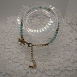 Delikatna bransoletka z amazonitem 04 - 