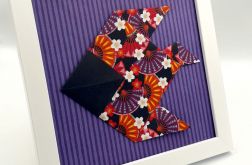 Obrazek origami ścienny i do postawienia Ryba
