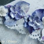 Kopertówka z okazji ślubu-  wrzosowy poranek - 