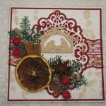 Kartka na Boże Narodzenie w pudełku 03 - pachnąca - 