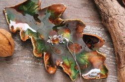 Ceramiczny liść dębu (c21)