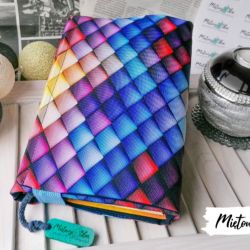 Otulacz / etui na książkę ~ kolorowa łuska