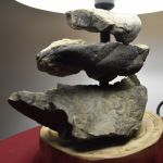 Lampa z kamieni naturalnych - Druga strona