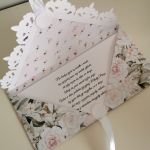 Kartka ślubna kopertowa kopertówka Grace I personalizowana - życzenia