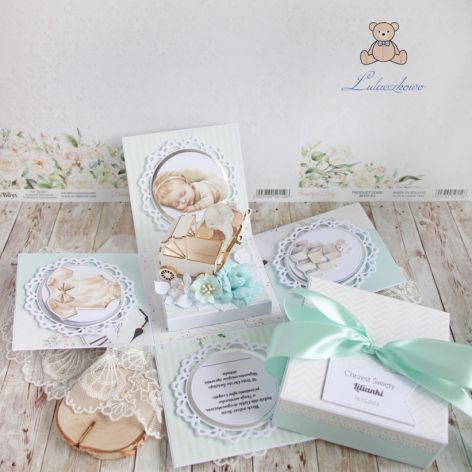 Exploding box na chrzest "BabyElephant"GOTOWY