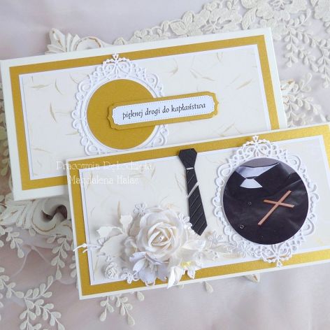 Kartka w pudełku z okazji Obłóczyn231