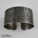 Kora - metalowa bransoleta (171029-01) - Metalowa bransoletka