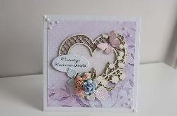 Kartka w pudełku na Pamiątkę Pierwszej Komunii Świętej