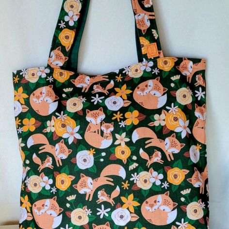 Torba na zakupy: jesienne liski