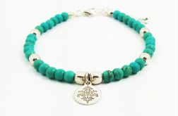 Bransoletka srebrna FOLK