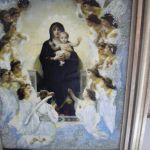 Maryja z dzieciątkiem - obraz - widok boczny