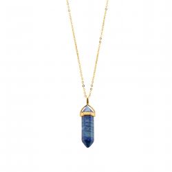 Naszyjnik - talizman ochronny - Lapis Lazuli bullet