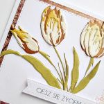Kartka UNIWERSALNA - tulipany - Kartka na różne okazje z tulipanami