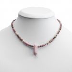 NASZYJNIK "RÓŻANA AURA" - ESENCJA MIŁOŚCI I HARMONII - 