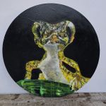 Szef na pokładzie,  obraz akrylowy na płótnie 50x50x2 cm - 