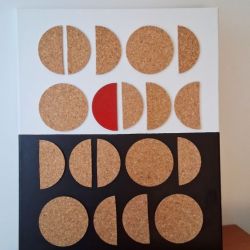 Koła - obraz nowoczesny