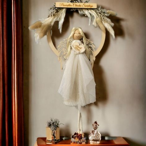 Aniołek wiszący Pamiątka chrztu świętego