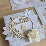 Pudełko Komunijne Exploding box Komunia PERSONALIZOWANY Delicate 01 - 