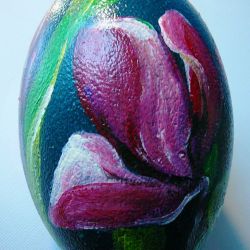 Emu jajo malowane
