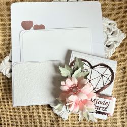 207,Kartka kopertówka dla młodej pary