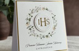 Ręcznie robione zaproszenia komunijne, 18B