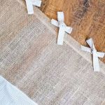 Zazdrostka Firanka BOHO z Juty Naturalna Eko do Kuchni SHABBY 100/40cm - 