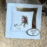 232,Kartka na komunię w pudełku dla dziewczynki z torebką - 232,Kartka na komunię w pudełku dla dziewczynki z torebką